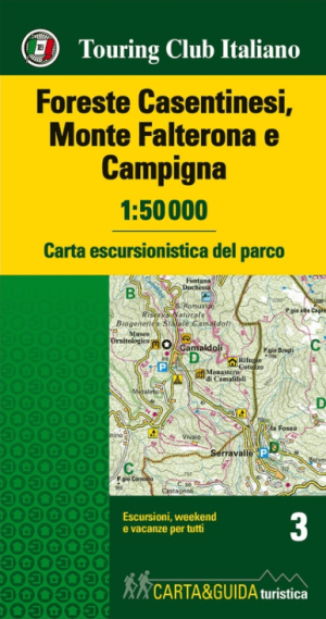 Wandelkaart 3 Foreste Casentinesi & Monte Falterona Campigna- TCI