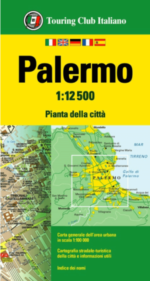 Stadsplattegrond Palermo Sicilië Italië - TCI