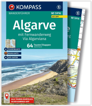 Wandelgids 5916 Algarve mit Via Algarviana - Kompass