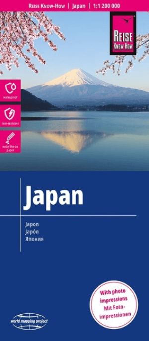 Landkaart Wegenkaart Japan - Reise Know-How