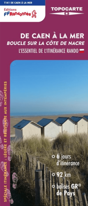 Wandelkaart 007 De Caen à la mer - FFR