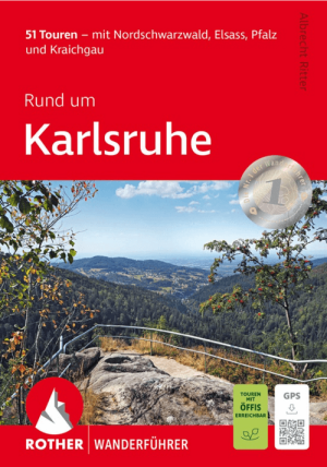 Wandelgids Rund um Karlsruhe - Rother Bergverlag