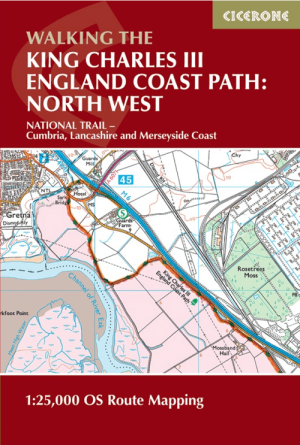 Wandelgids King Charles III England Coast Path Map Booklet