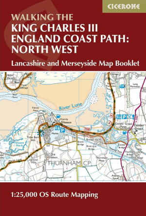 Wandelgids King Charles III England Coast Path Map Booklet