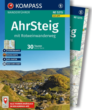 Wandelgids 5215 Premiumwanderweg Ahrsteig - Kompass