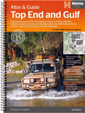 Wegenatlas Top End, Golf Atlas & Guide - Hema Maps
