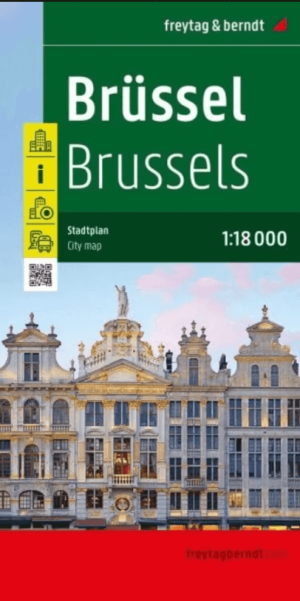Wandelkaart Stad Brussel - Freytag & Berndt