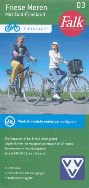 Falk VVV Fietskaart 03 Friese Meren & Zuid Friesland - Falkplan