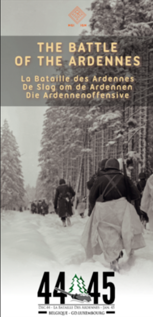 Wandelkaart De Slag om de Ardennen - NGI