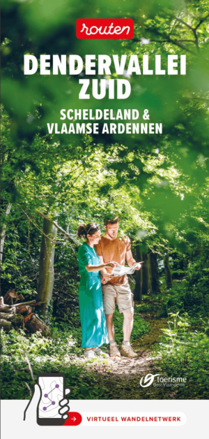Wandelkaart Dendervallei zuid Scheldeland - Toerisme Oost-Vlaand.