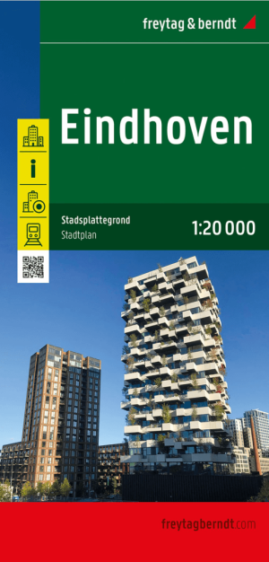Stadskaart & Plattegrond van Eindhoven Ned. - Freytag & Berndt