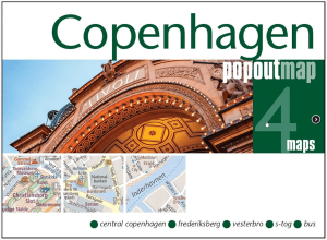 Stadsplattegrond Popout Map Copenhagen - Heartwood Publ.