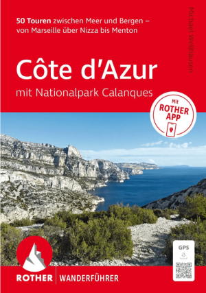 Wandelgids Côte d'Azur 50 Küste- & Bergwanderungen - Rother