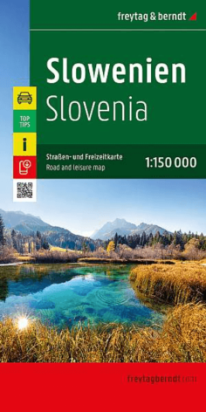 Landkaart Wegenkaart Slovenië - Freytag & Berndt