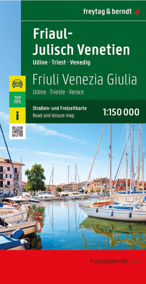 Landkaart Wegenkaart Friuli Venezia Giulia - F&B