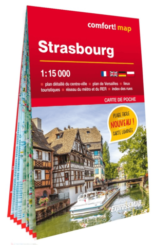 Stadskaart Plattegrond Strasbourg MINI (Franstalig) - ExpressMap