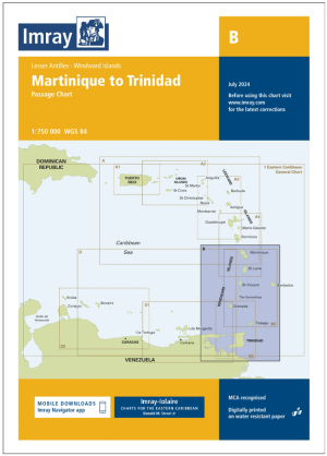 Passage kaart B Martinique naar Trinidad - Imray (F&B)