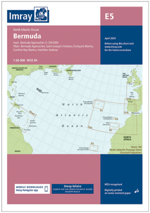 Passage kaart E005 Bermuda Archipel - Imray (F&B)