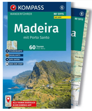 Wanderführer Wandelgids Madeira Portugal - Kompass