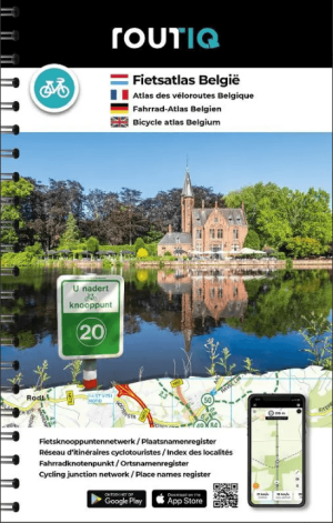 Fietsgids België fietsatlas Routiq - Falkplan
