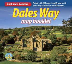 Dales Way map booklet - Rucksack Readers