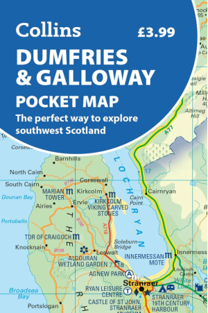 Landkaart Wegenkaart Pocket map Dumfries & Galloway - Harper