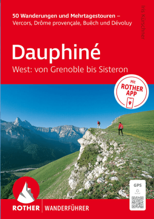 Wandelgids Dauphiné West, Grenoble bis Sisteron - Rother