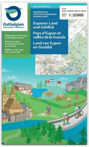 Wandelkaart Land van Eupen & Geuldal - NGI