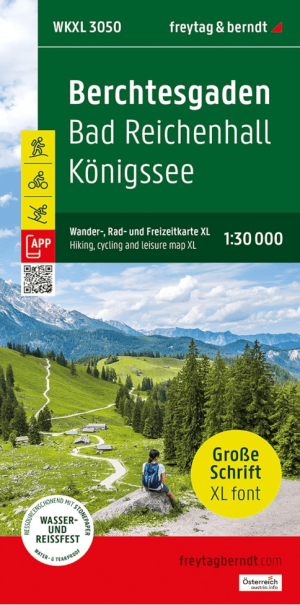 Wandelkaart Fietskaart Berchtesgaden & Bad Reichenhall - F&B