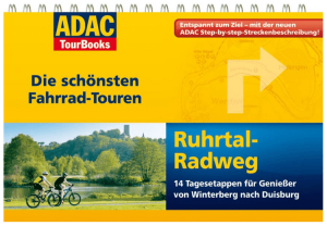 ADAC Fietsgids TourBooks Ruhrtal - ADAC