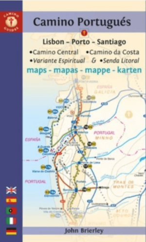 Camino Portugués Map/Booklet - Camino Guides Brierley