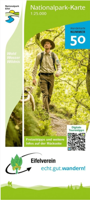 Wandelkaart 50 Eifel Nationalpark - Eifelverein