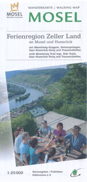Wandelkaart 36 Ferienregion Zeller Land - Eifelverein