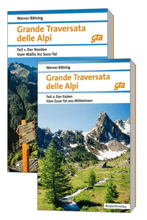 Wandelgidsen SET Grande Traversata delle Alpi, 1 & 2 - Rotpunkt