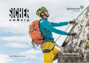 Techniekgids Sicher am Berg > Klettersteig - Tyrolia Verlag