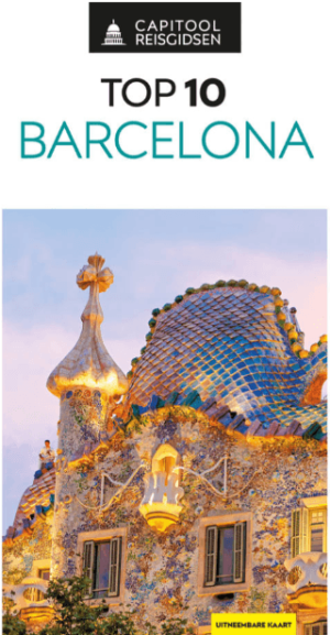 Reisgids Capitool TOP 10 Barcelona & kaart - Unieboek