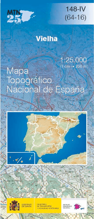 Wandelkaart 0148.4 Vielha, Lleida, Catalonië Spanje