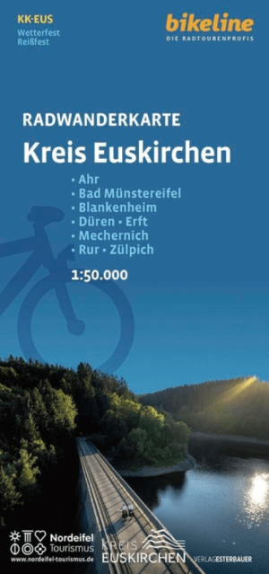 Fietskaart Bikeline Kreis Euskirchen fietstourkaart - Esterbauer