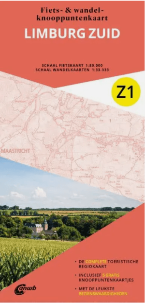 Wandelkaart Z1 (ned) Limburg Zuid - Anwb Media