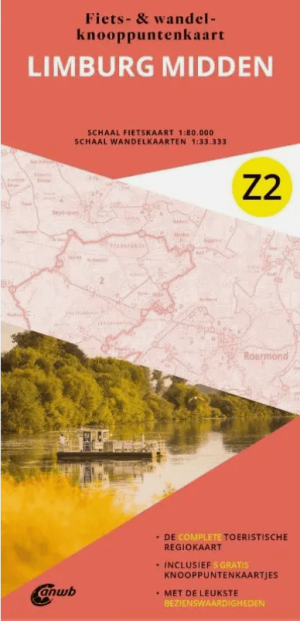 Wandelkaart Z2 (Ned) Limburg Midden - Anwb Media