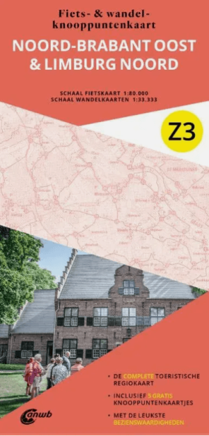 Wandelkaart Z3 Noord-Brabant Oost & (ned) Limburg Noord - Anwb Media
