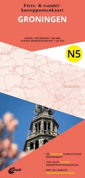 Wandelkaart N5 Groningen - Anwb Media