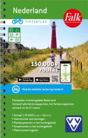 Fietsatlas VVV Nederland 2026 - Falkplan