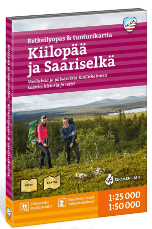 Wandelgids- & kaart 020 Kiilopää ja Saariselkä (lapland Noord) Ca