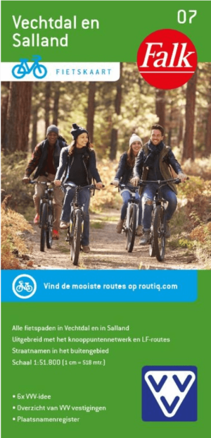 Falk VVV Fietskaart 07 Vechtdal en Salland - Falk
