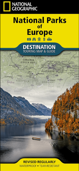 Wandelkaart Europe National Parks - Nat Geo