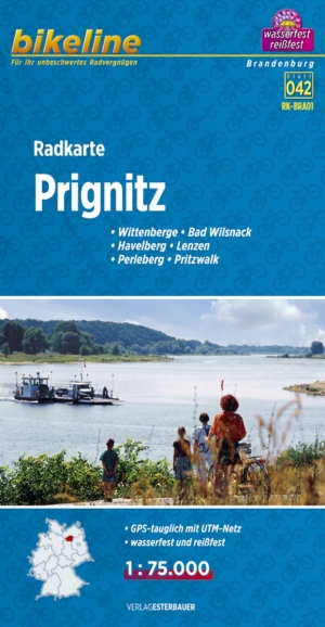 Fietstourkaart Prignitz - Estenbauer