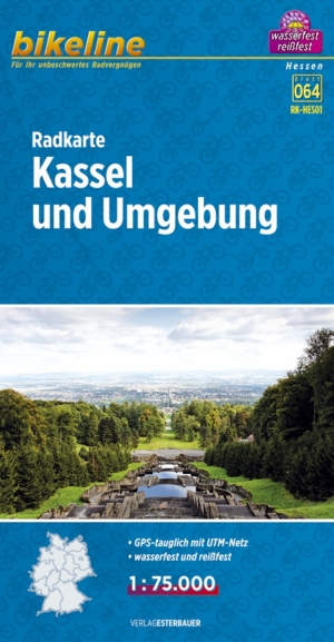 Fietstourkaart Kassel und omgebung - Estenbauer