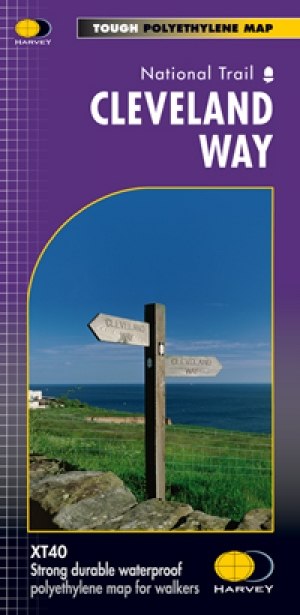 Wandelkaart Cleveland Way - Across North York NP - Harvey maps