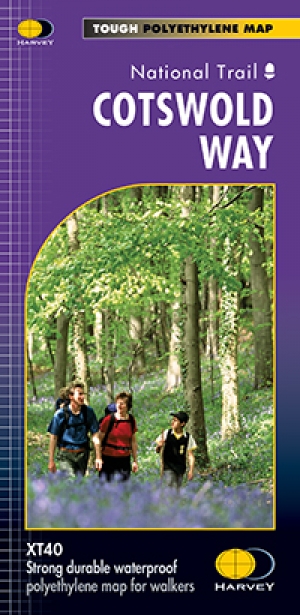 Wandelkaart Cotswold Way - Harvey maps